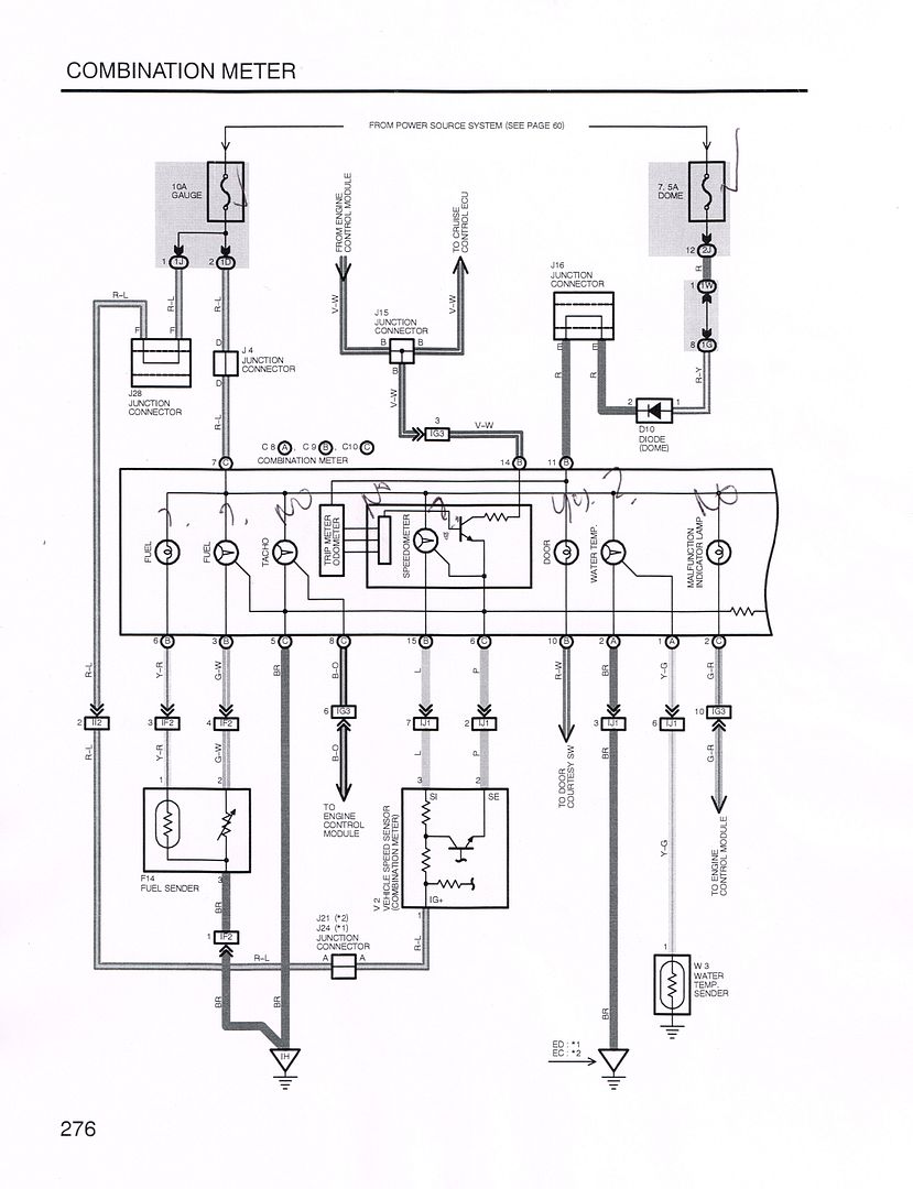 DIY Camry to Lexus ES300 Instrument Cluster conversion Toyota Nation